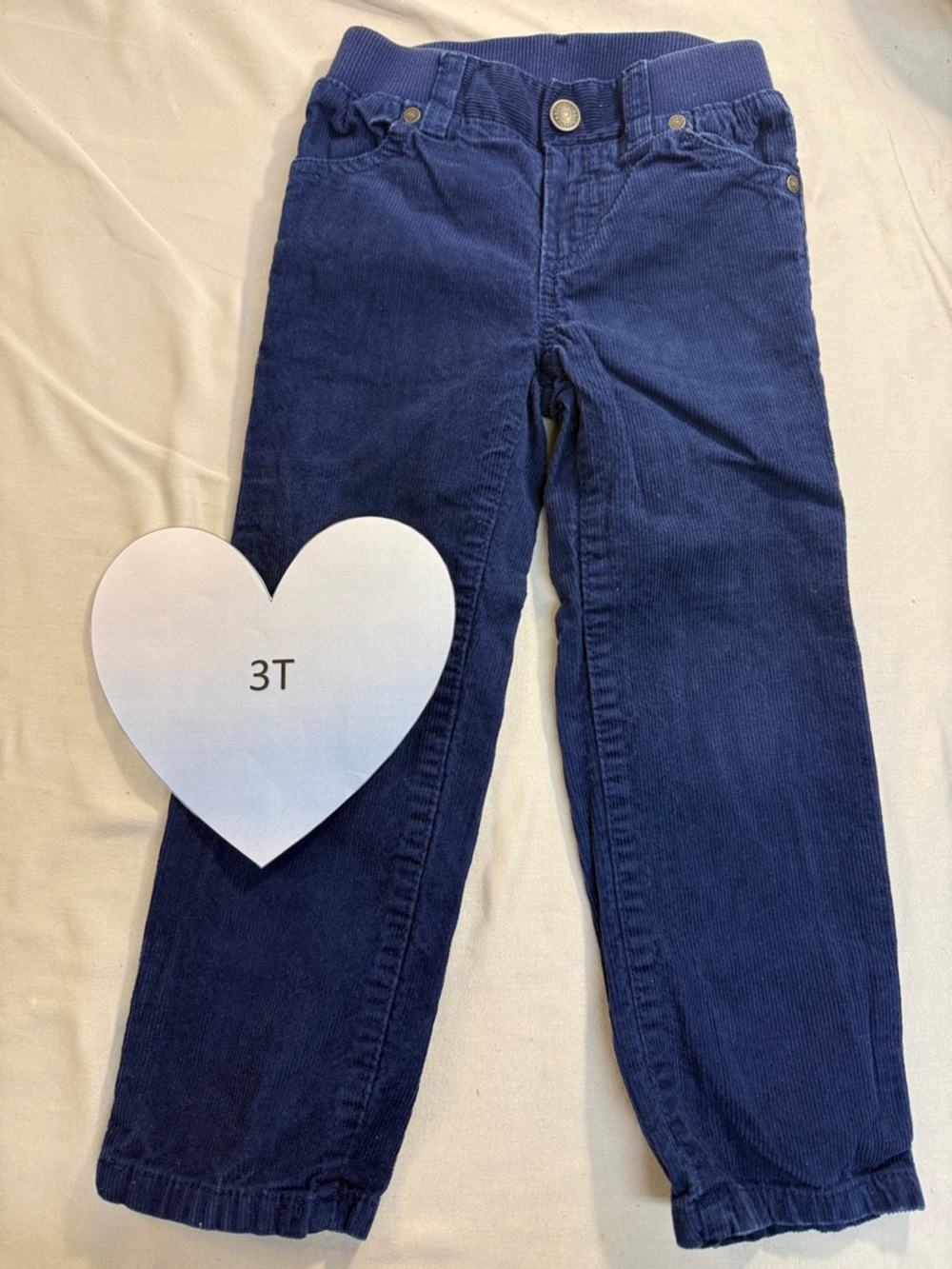 Gymboree Blue Straight-Leg corduroy pants